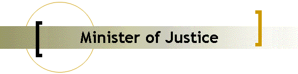 Minister of Justice