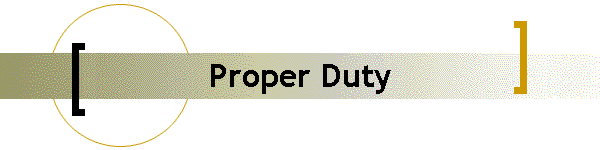 Proper Duty