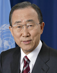 Ban Ki-Moon (Vice Minister of Foreign Affairs and Trade, incumbent Secretary-General of the U.N.), “Terrorism hurts all nations -- large and small, rich and poor. It takes its toll on human beings of every age and income, culture and religion. It strikes against everything the United Nations stands for. The fight against terrorism is our common mission.” Secretary-General Ban Ki-moon in statement to Member States on 16 February 2007